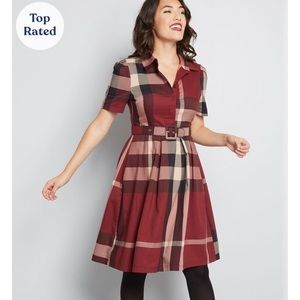 ModCloth Set About Your Work Dress